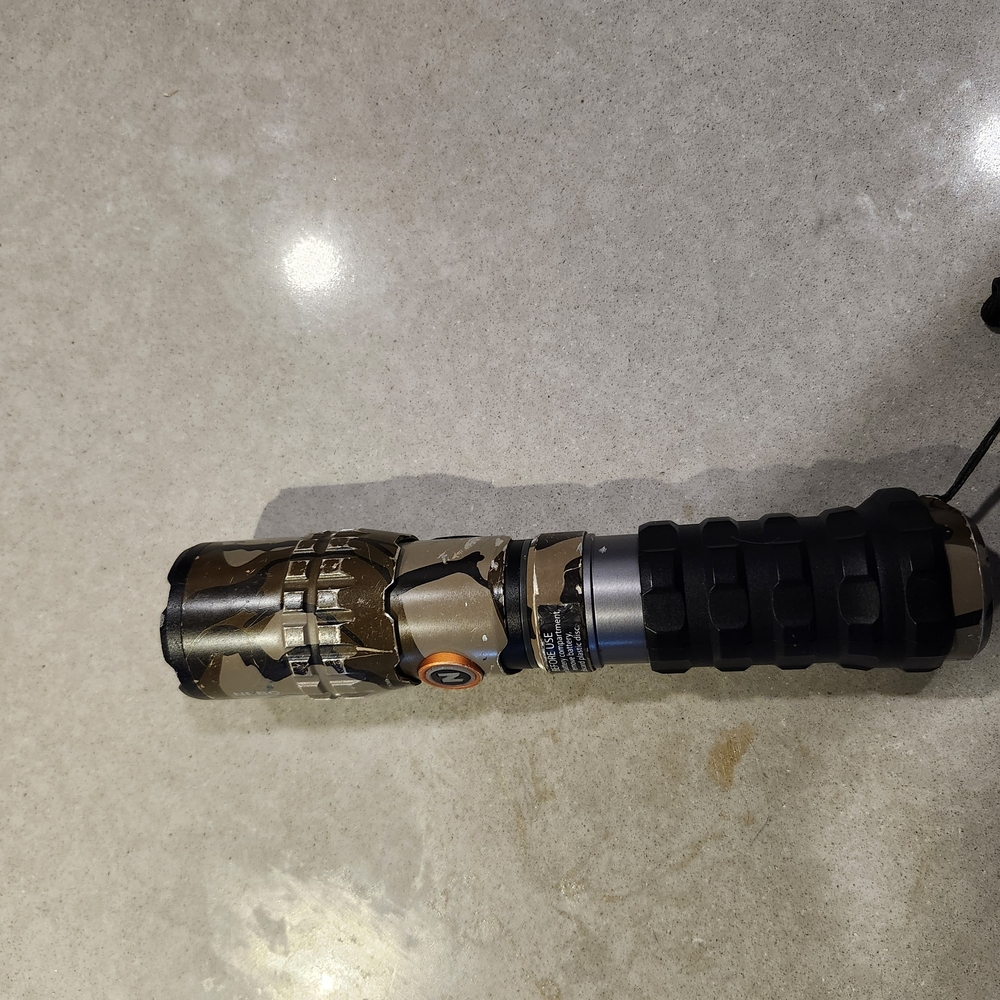 VEBO Slyde King Flashlight, Rechargeable LEDlashlight and Work Light, Bright